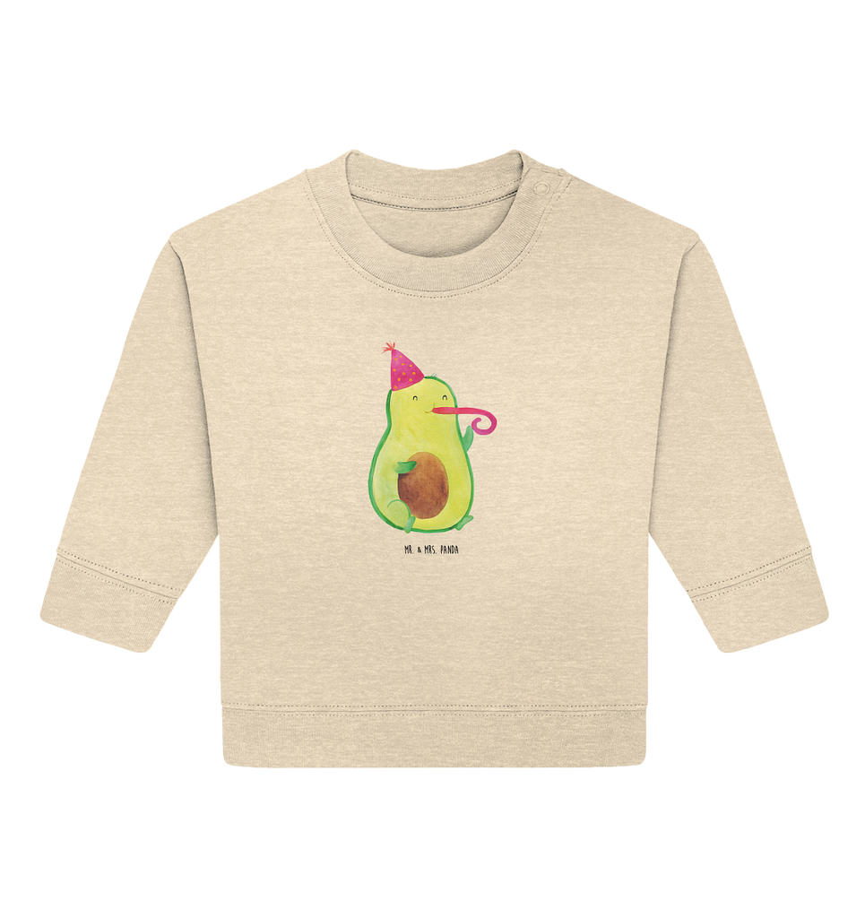 Organic Baby Pullover Avocado Birthday