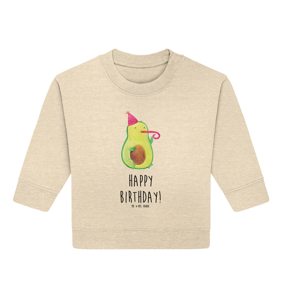 Organic Baby Pullover Avocado Birthday