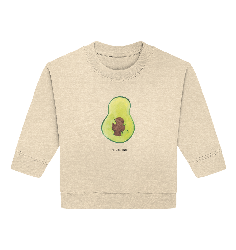 Organic Baby Pullover Avocado mit Kern