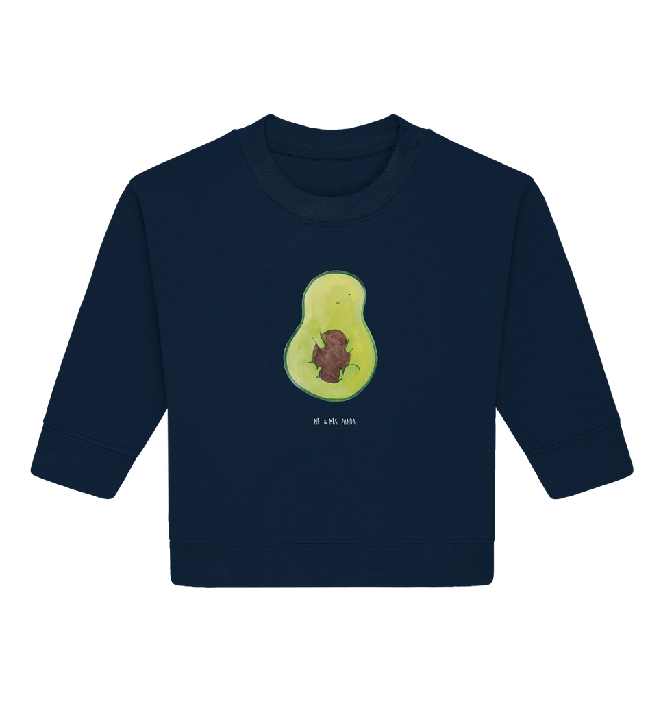 Organic Baby Pullover Avocado mit Kern