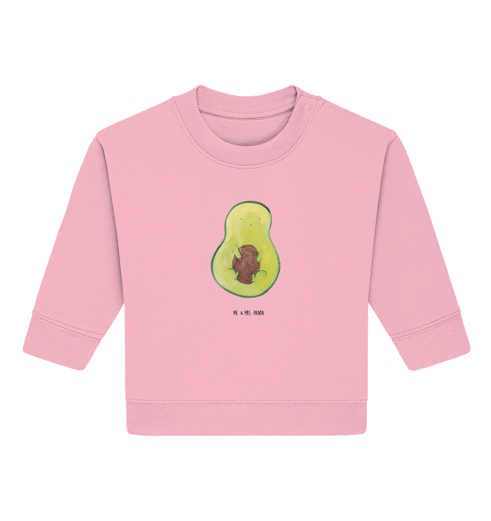 Organic Baby Pullover Avocado mit Kern