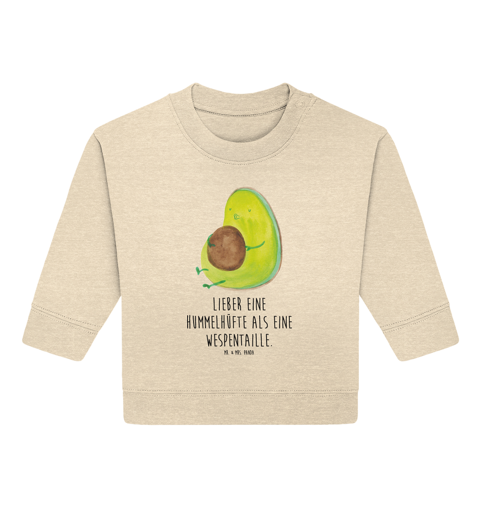 Organic Baby Pullover Avocado pfeift