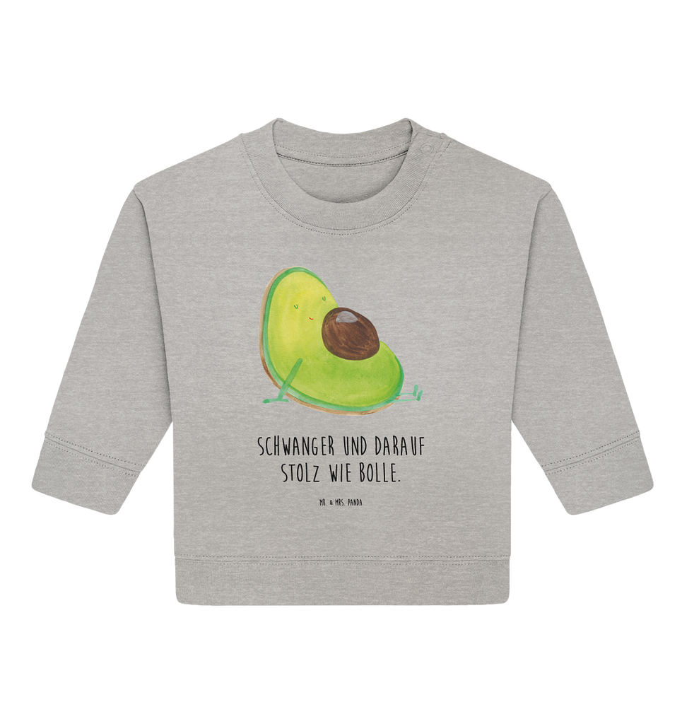 Organic Baby Pullover Avocado schwanger