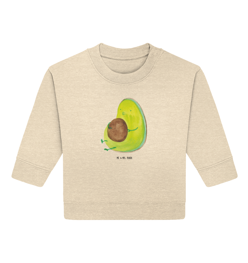Organic Baby Pullover Avocado pfeift
