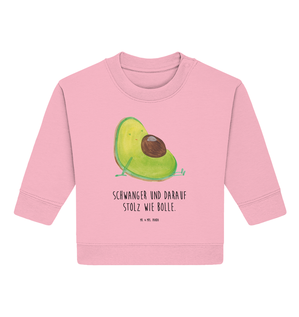 Organic Baby Pullover Avocado schwanger