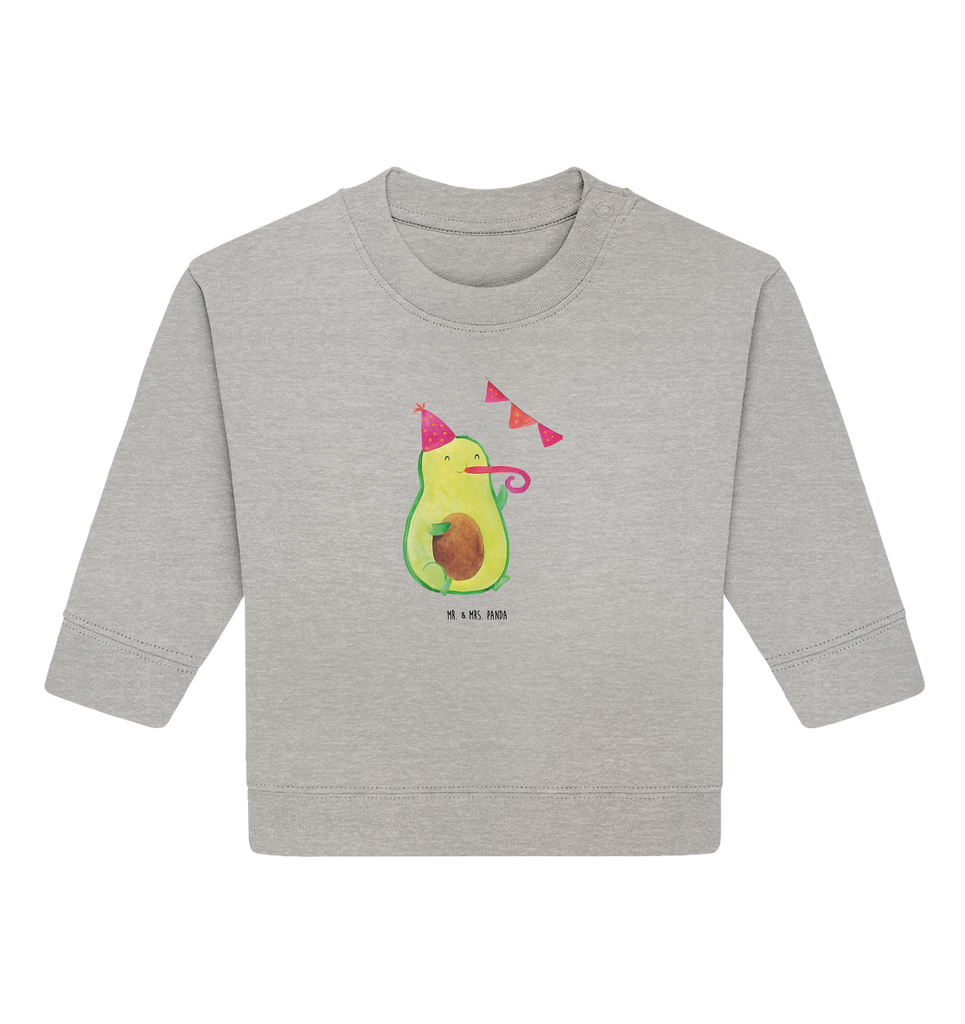 Organic Baby Pullover Avocado Party