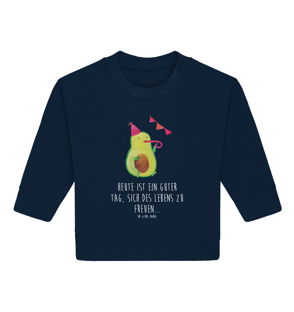 Organic Baby Pullover Avocado Party
