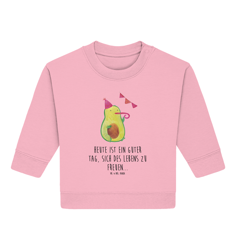 Organic Baby Pullover Avocado Party