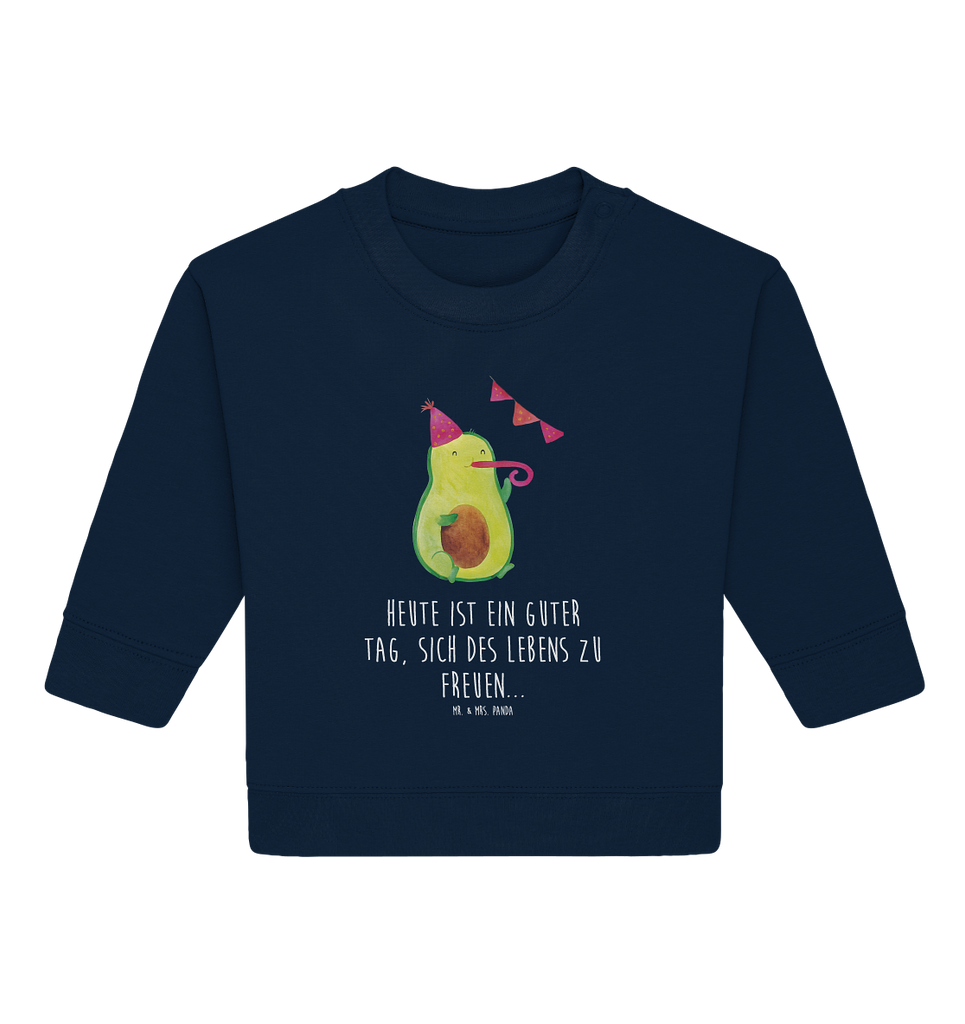 Organic Baby Pullover Avocado Party