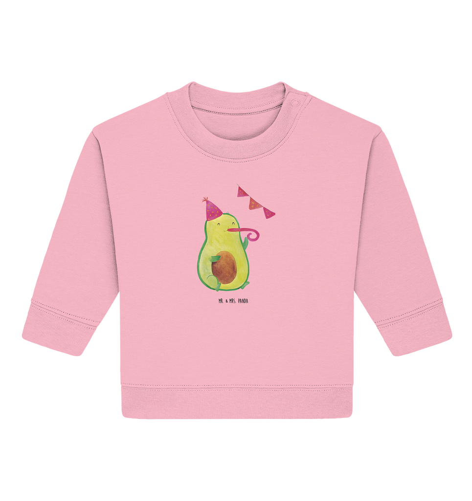 Organic Baby Pullover Avocado Party