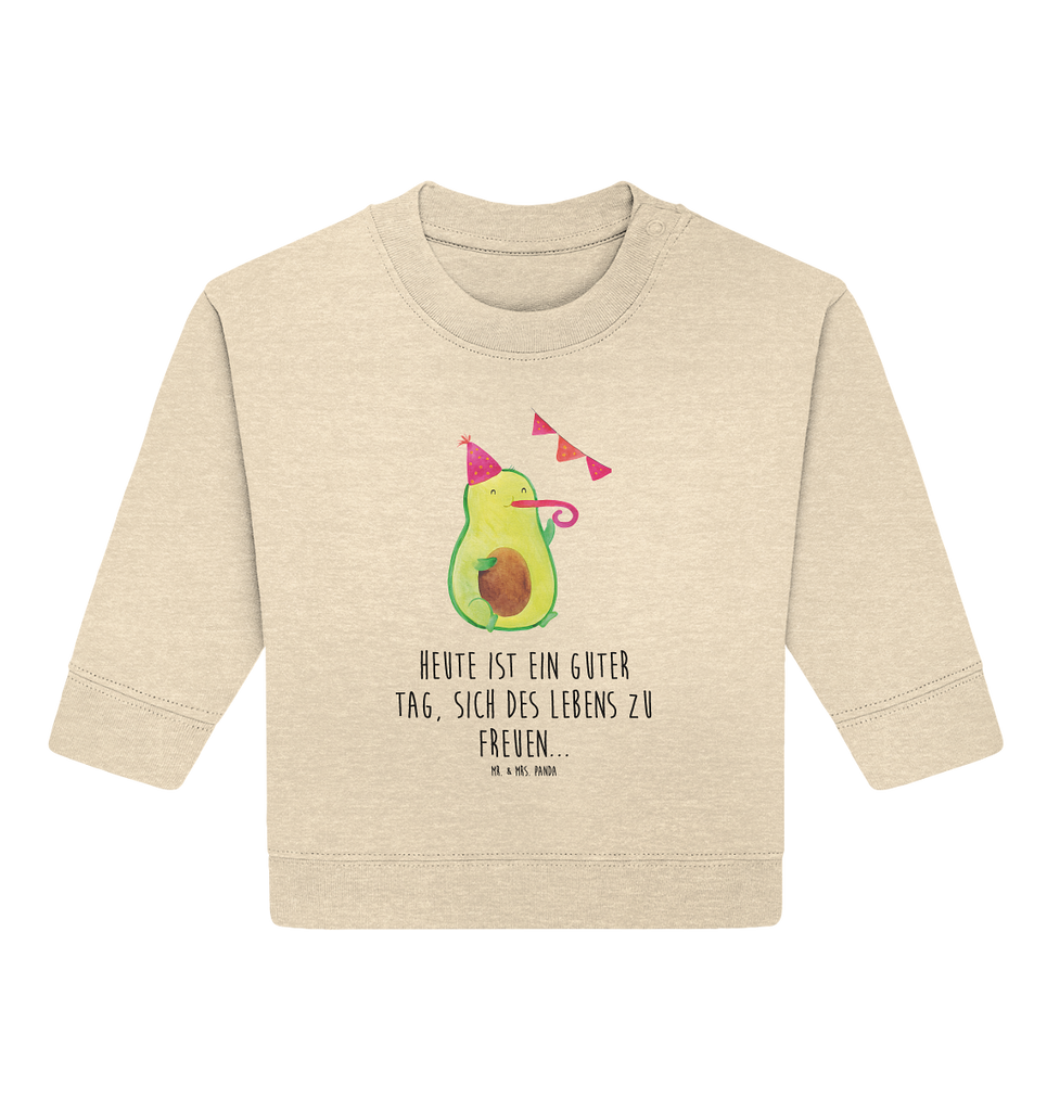 Organic Baby Pullover Avocado Party