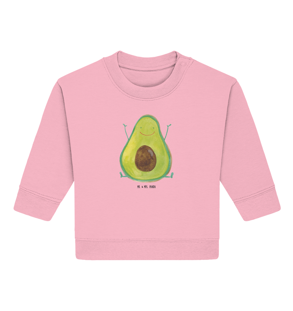 Organic Baby Pullover Avocado Happy
