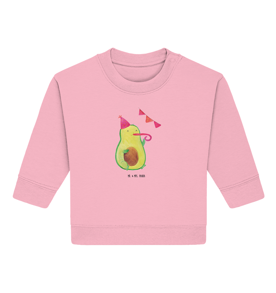 Organic Baby Pullover Avocado Party