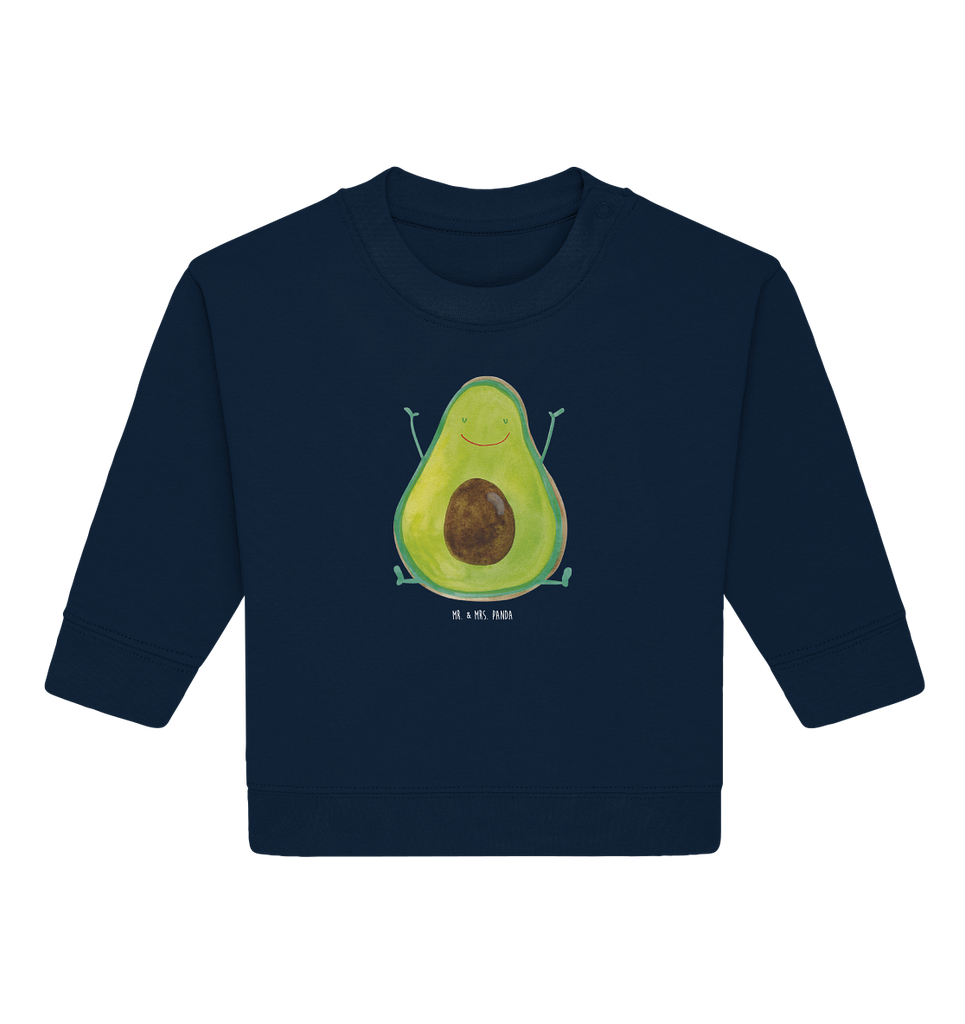 Organic Baby Pullover Avocado Happy