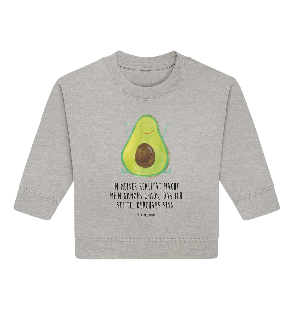 Organic Baby Pullover Avocado Happy