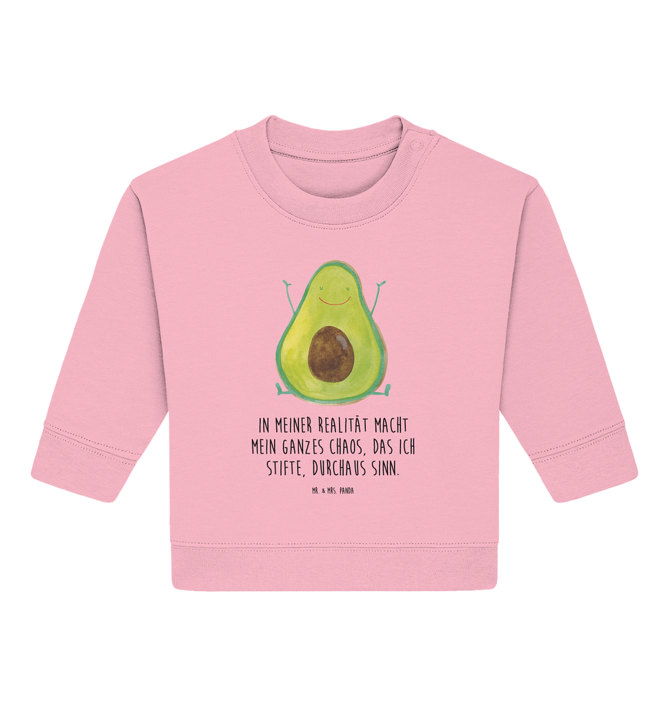 Organic Baby Pullover Avocado Happy
