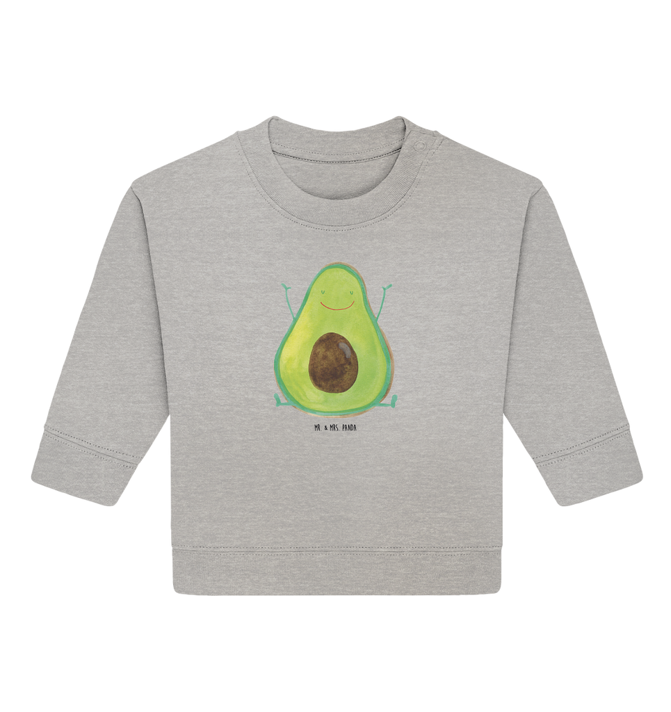 Organic Baby Pullover Avocado Happy