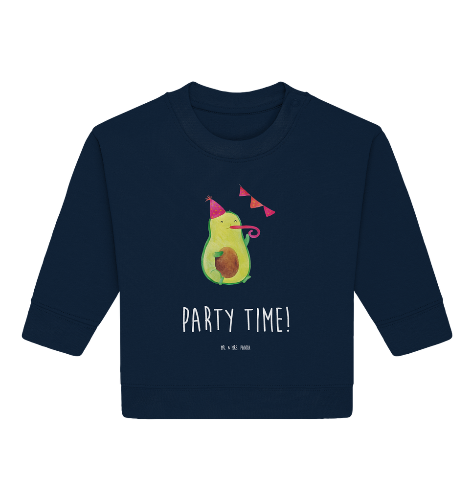Organic Baby Pullover Avocado Party Time