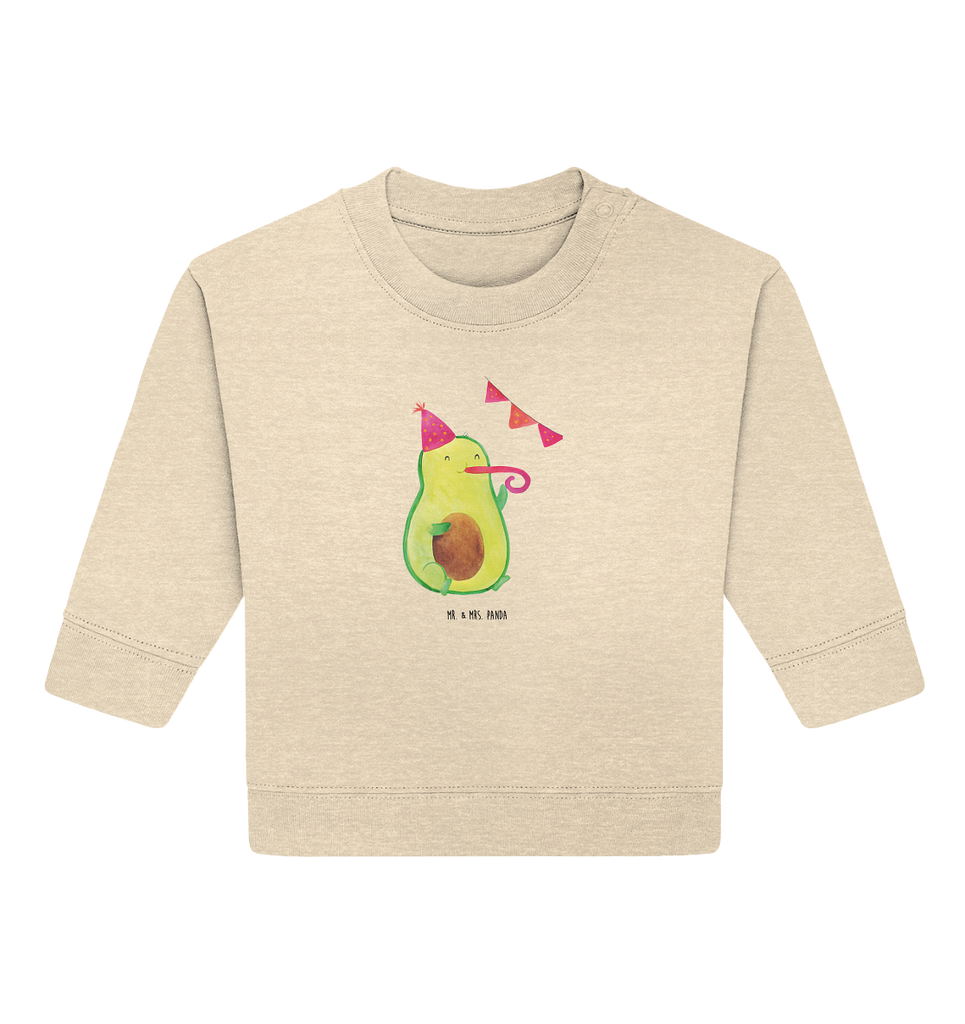 Organic Baby Pullover Avocado Party Time