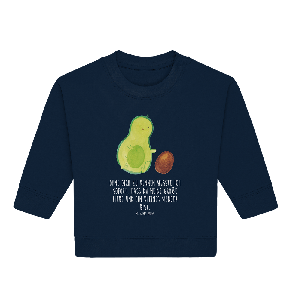 Organic Baby Pullover Avocado rollt Kern