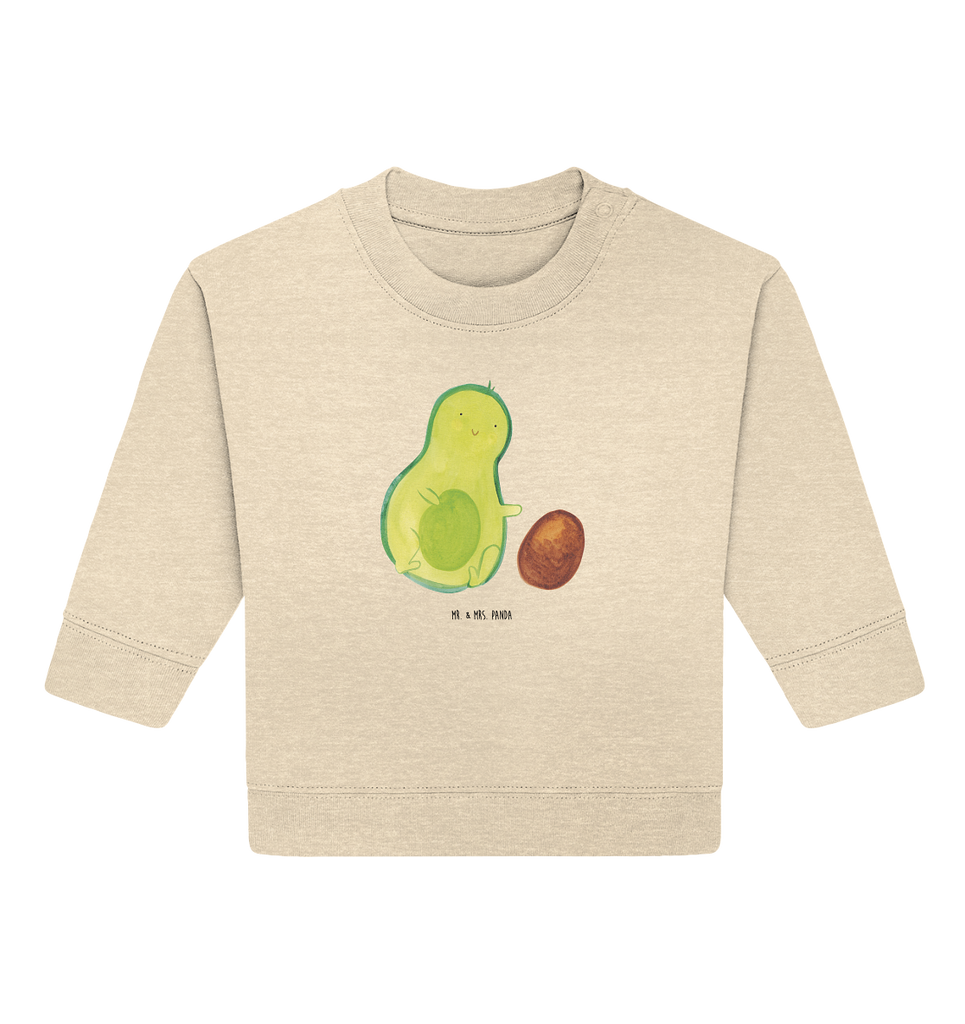 Organic Baby Pullover Avocado rollt Kern