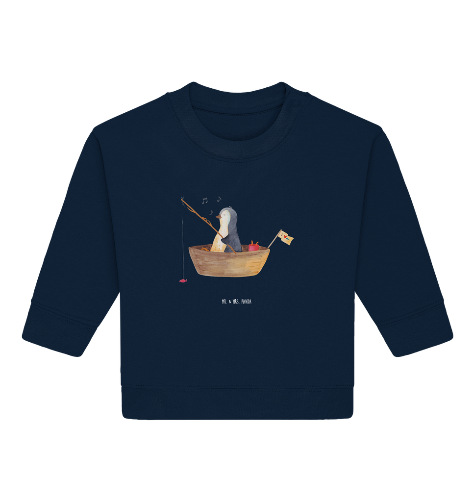 Organic Baby Pullover Pinguin Angelboot