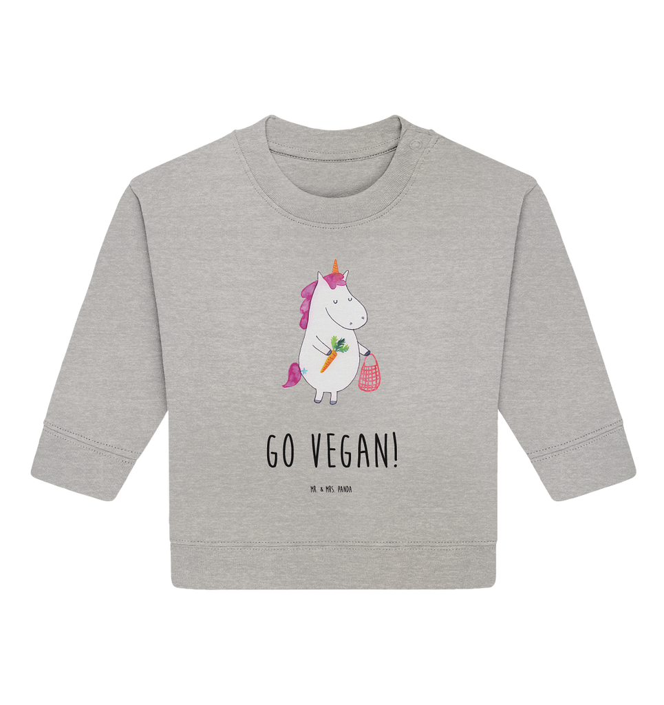 Organic Baby Pullover Einhorn Vegan