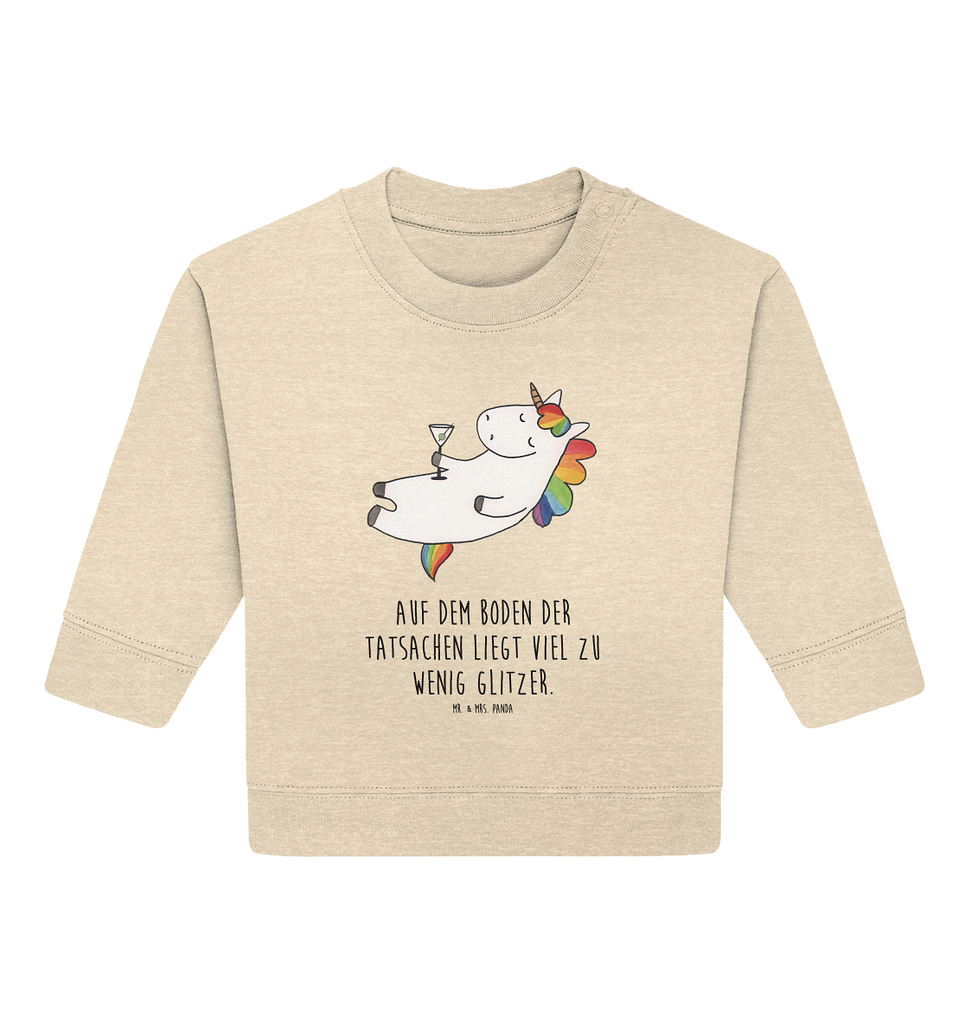 Organic Baby Pullover Einhorn Cocktail