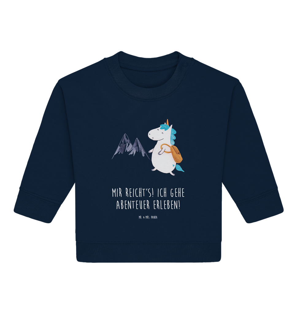 Organic Baby Pullover Einhorn Bergsteiger
