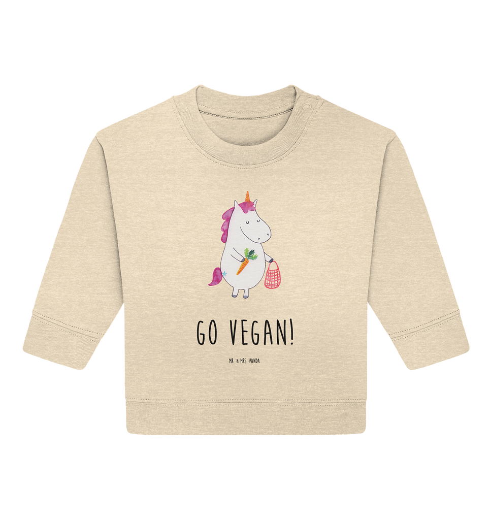 Organic Baby Pullover Einhorn Vegan