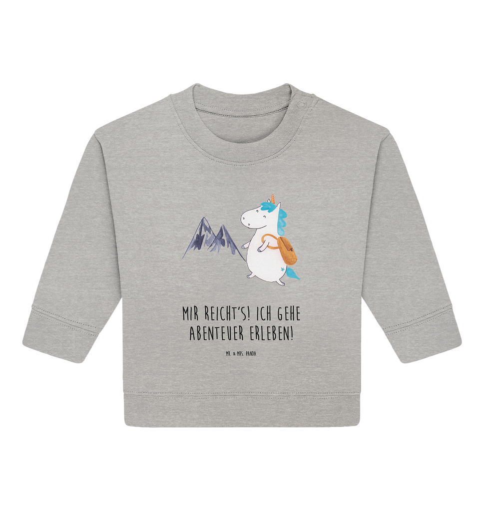 Organic Baby Pullover Einhorn Bergsteiger