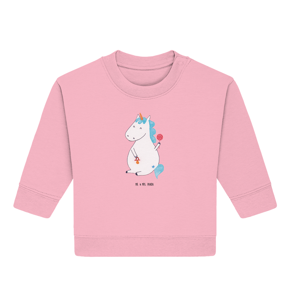 Organic Baby Pullover Einhorn Baby