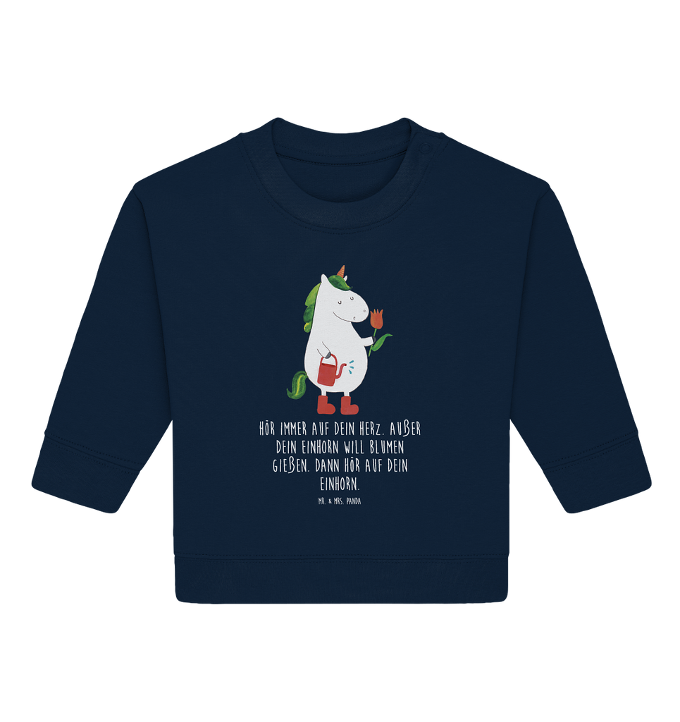 Organic Baby Pullover Einhorn Gärtner
