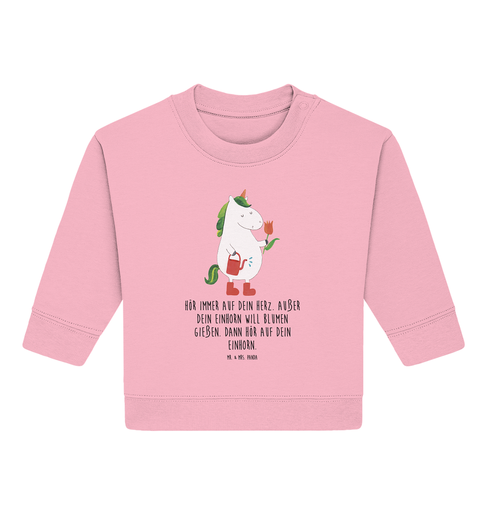 Organic Baby Pullover Einhorn Gärtner