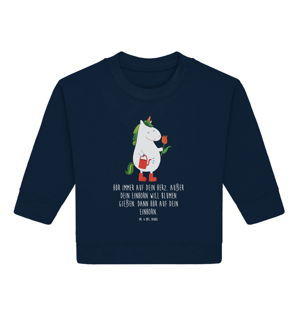 Organic Baby Pullover Einhorn Gärtner