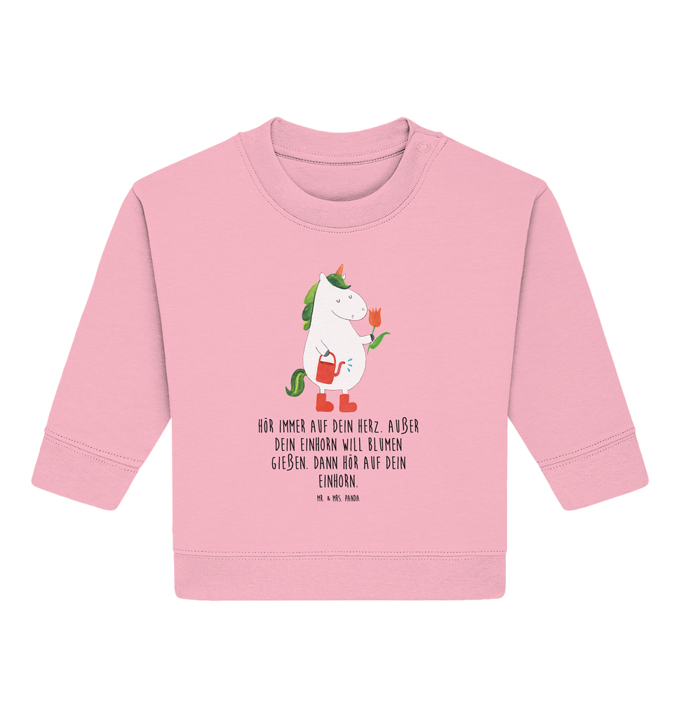 Organic Baby Pullover Einhorn Gärtner