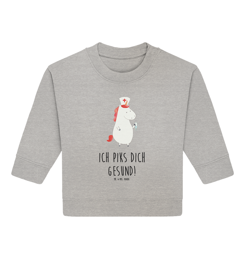 Organic Baby Pullover Einhorn Krankenschwester