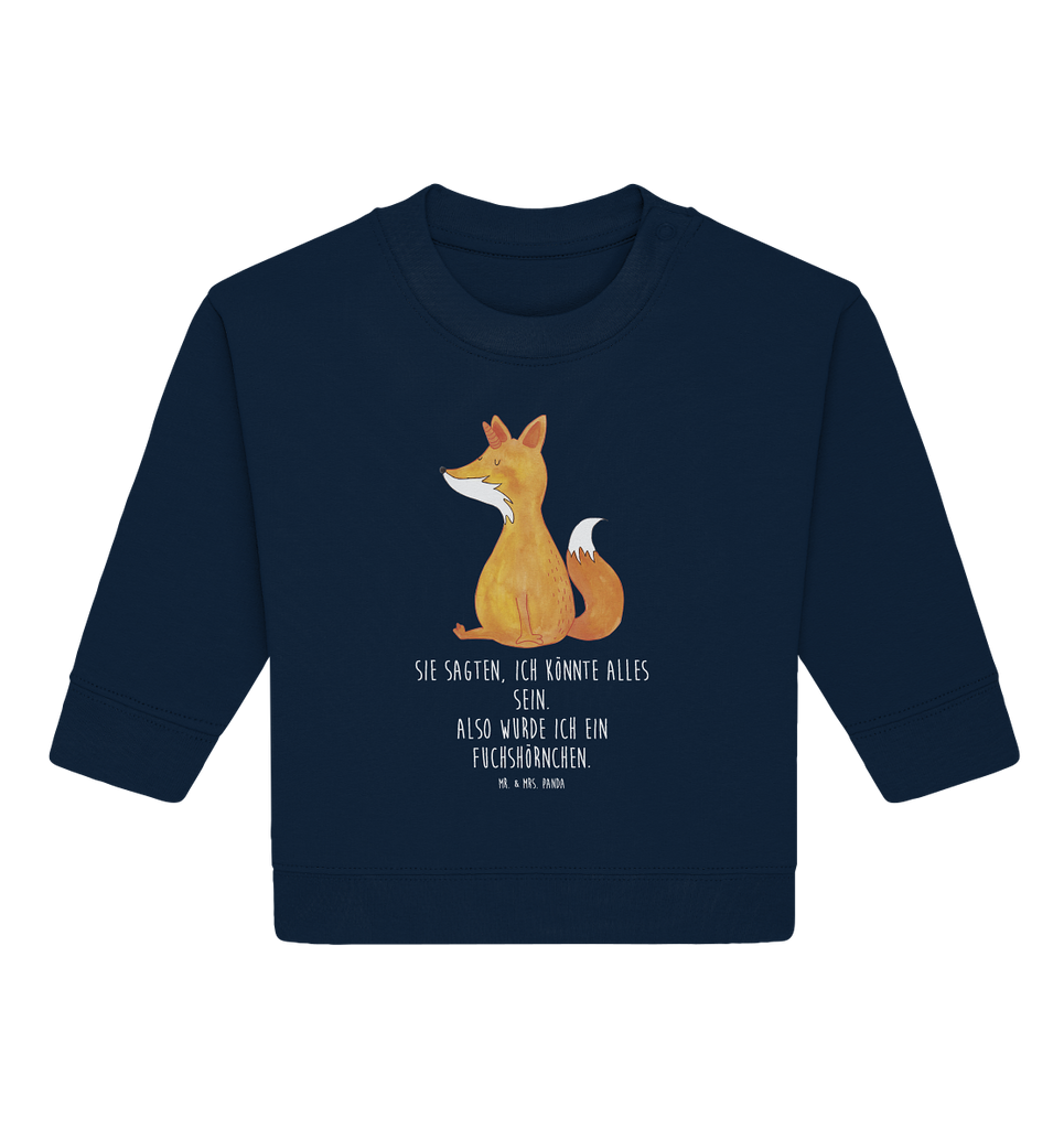 Organic Baby Pullover Fuchshörnchen