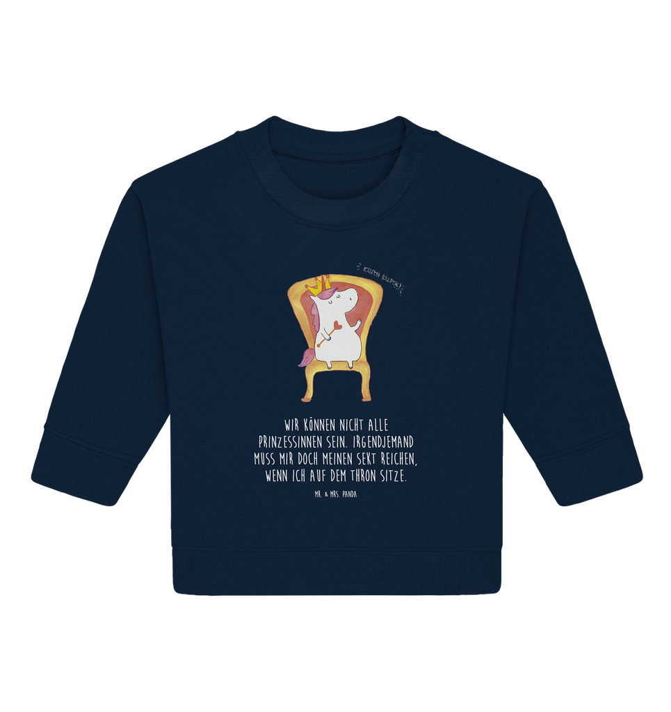 Organic Baby Pullover Einhorn Prinzessin