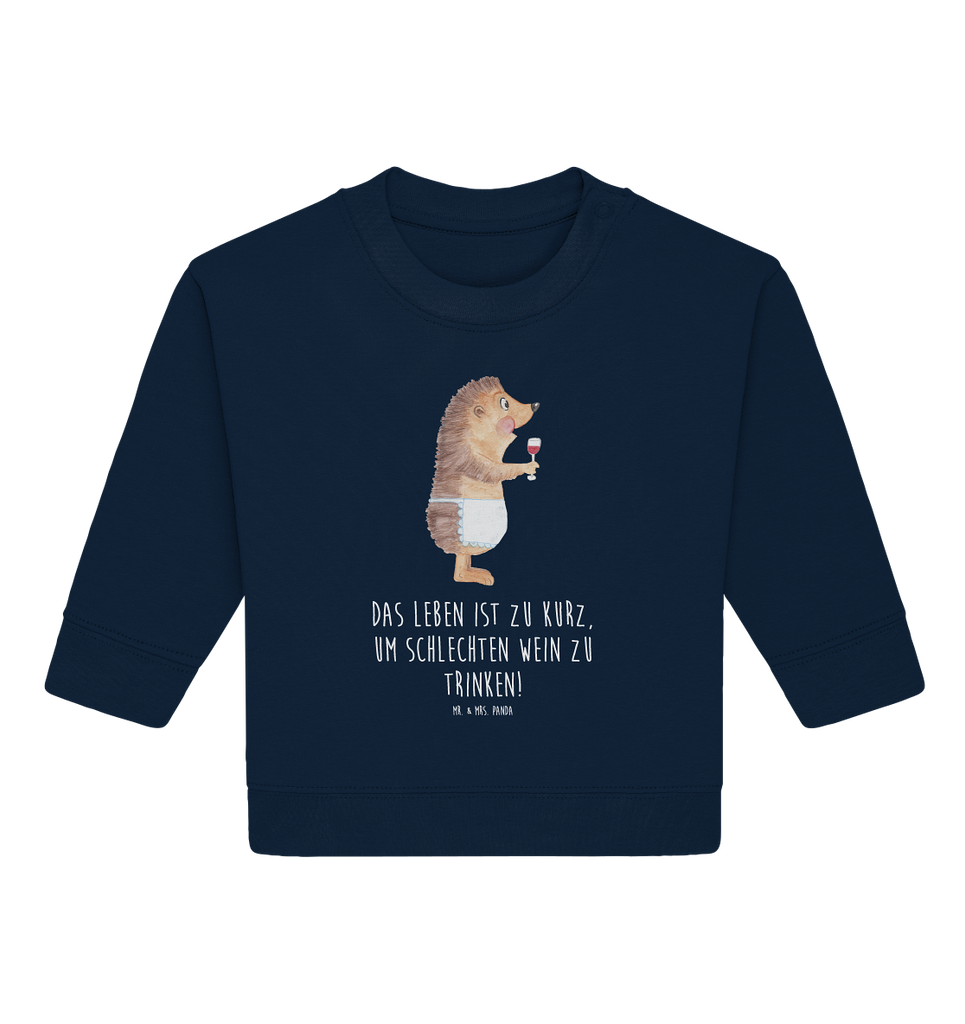 Organic Baby Pullover Igel mit Wein