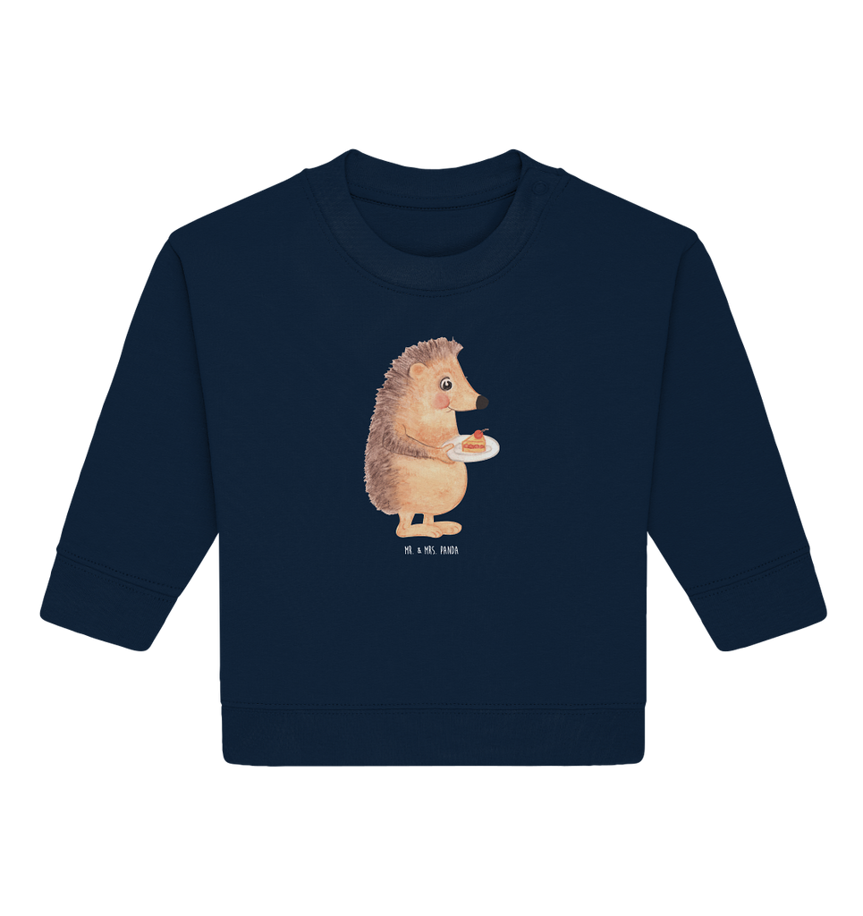 Organic Baby Pullover Igel mit Kuchenstück