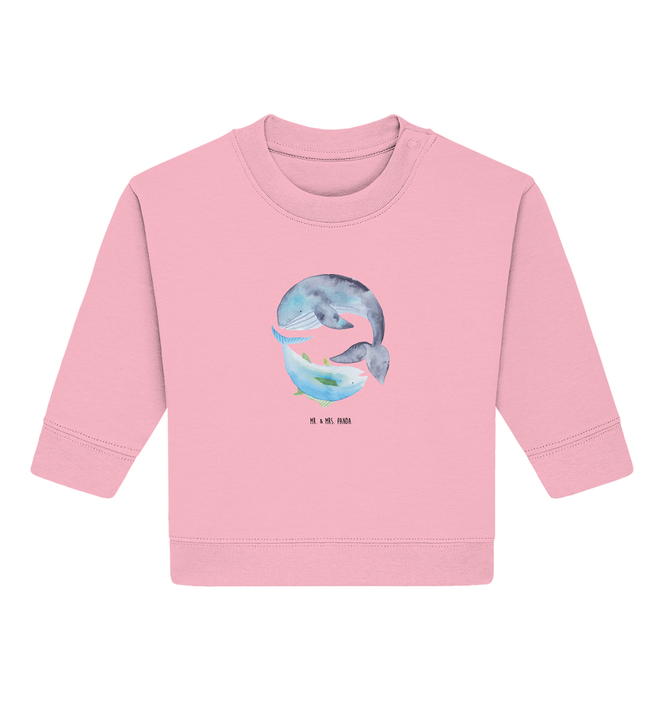 Organic Baby Pullover Walfisch & Thunfisch