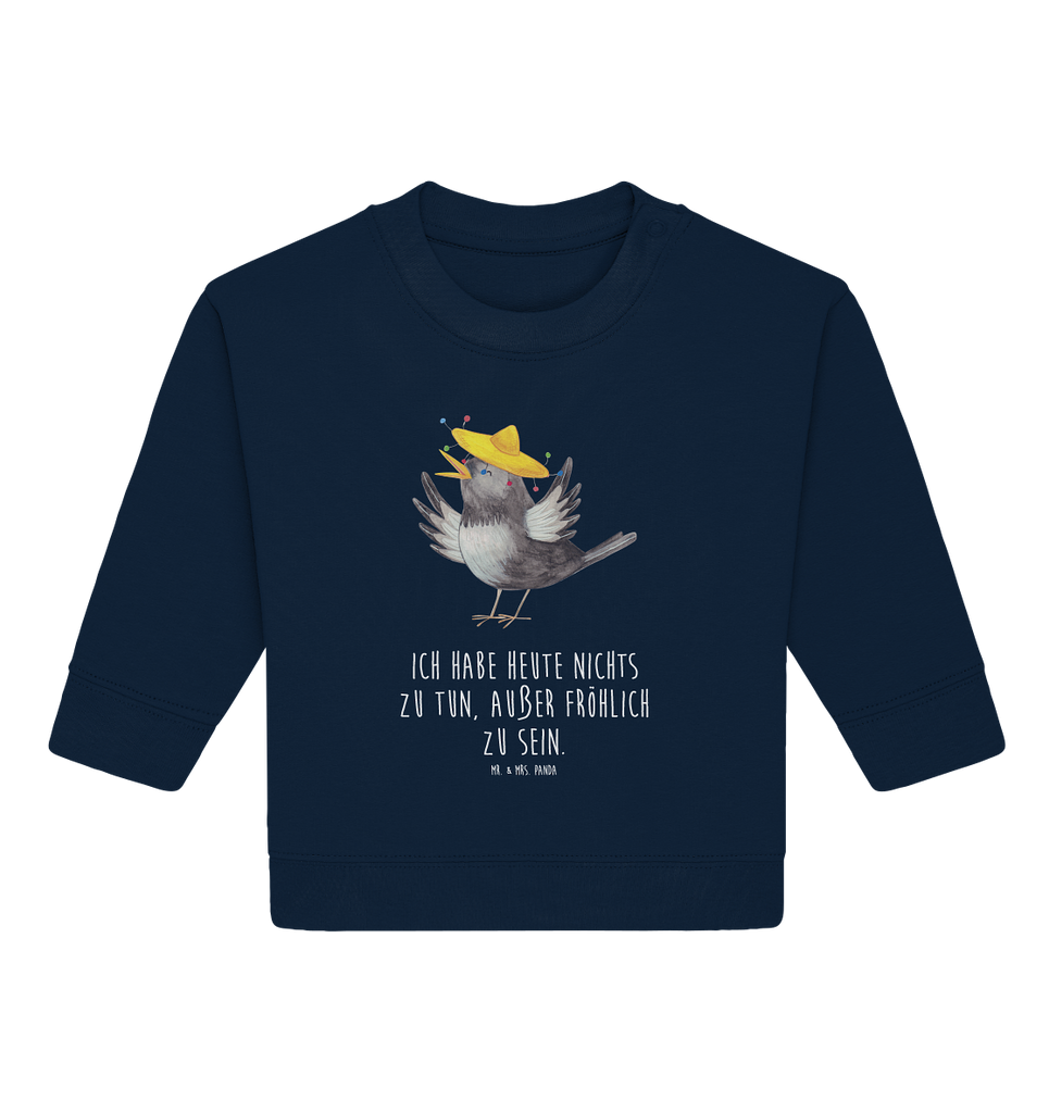 Organic Baby Pullover Rabe mit Sombrero