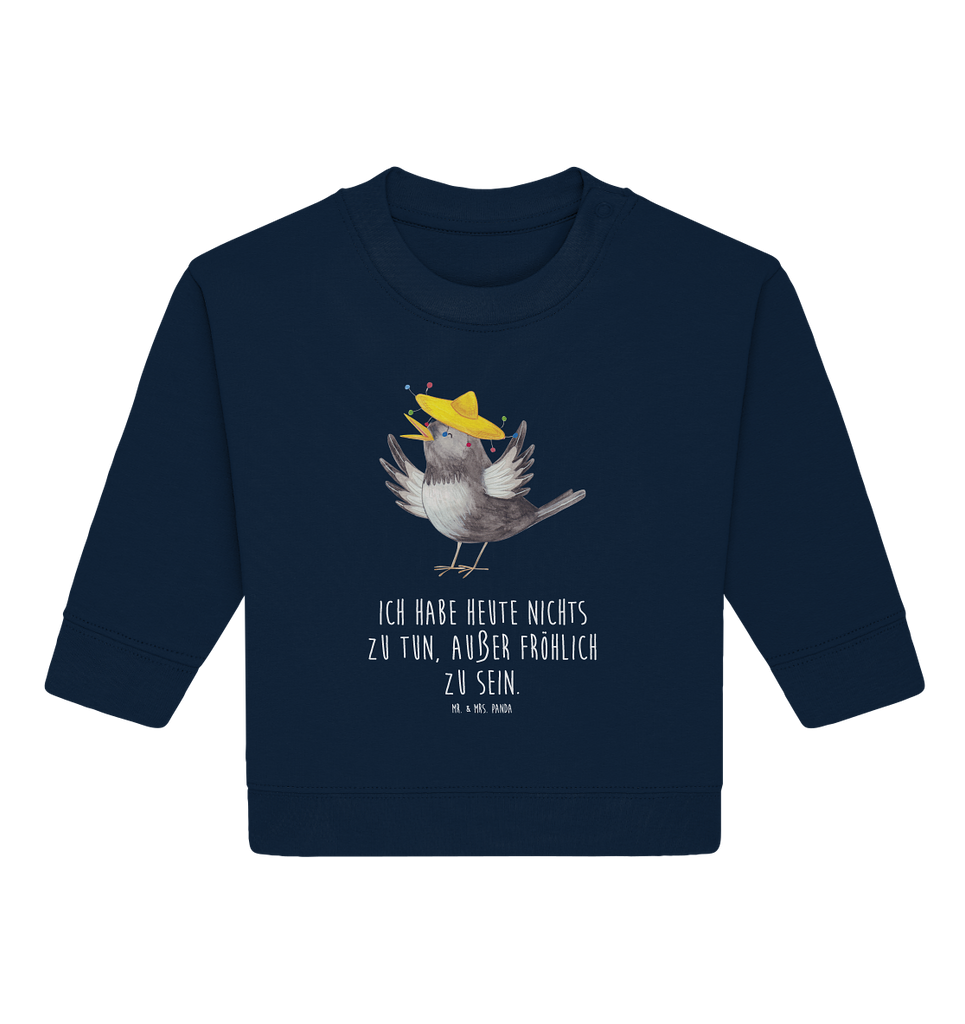 Organic Baby Pullover Rabe mit Sombrero