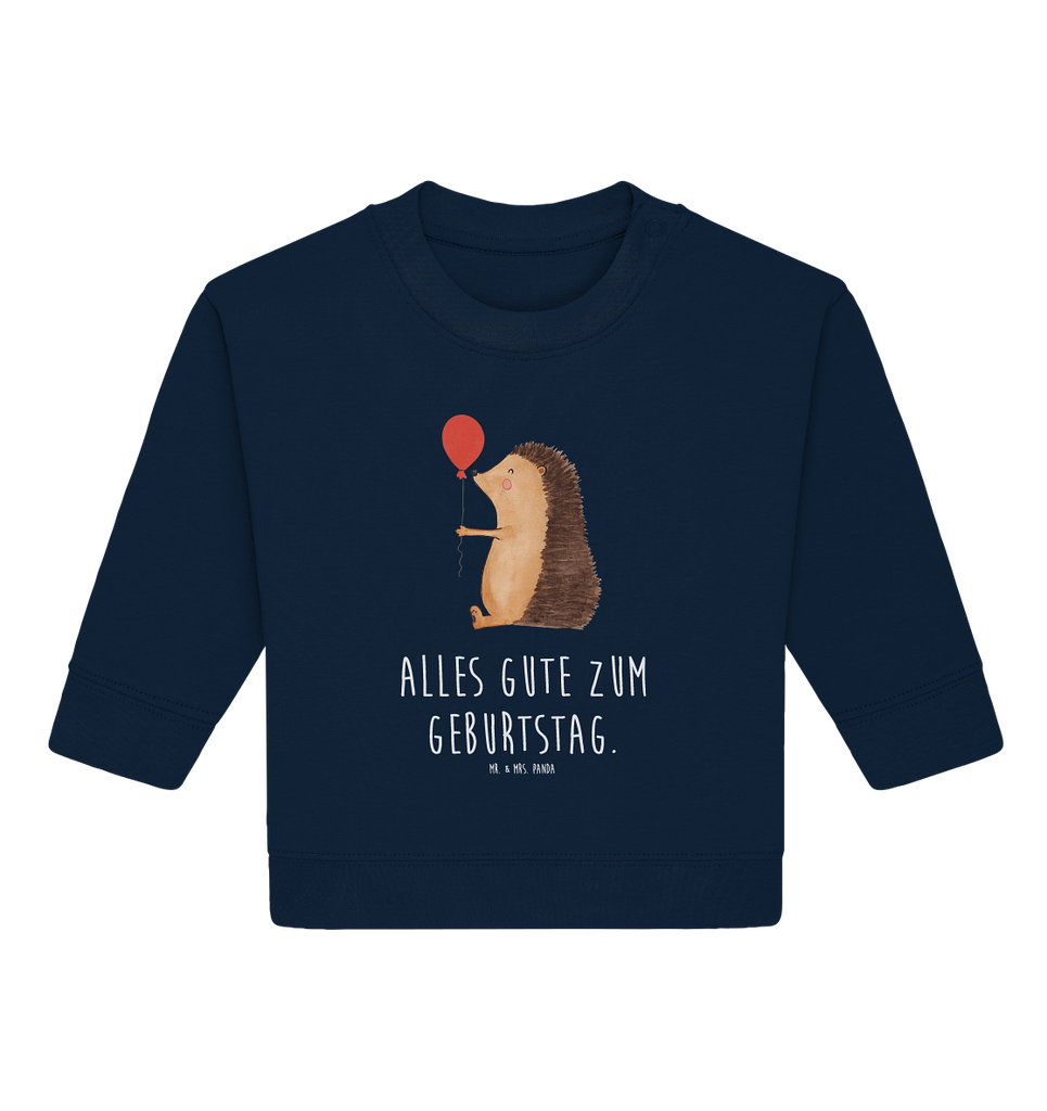 Organic Baby Pullover Igel mit Luftballon