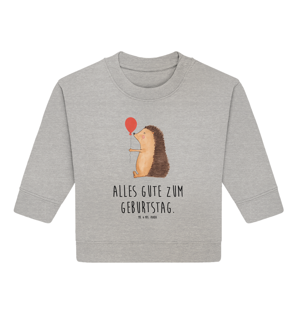 Organic Baby Pullover Igel mit Luftballon