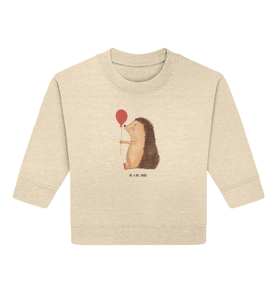 Organic Baby Pullover Igel mit Luftballon