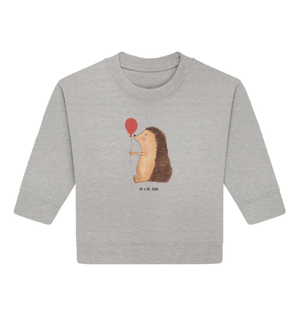 Organic Baby Pullover Igel mit Luftballon