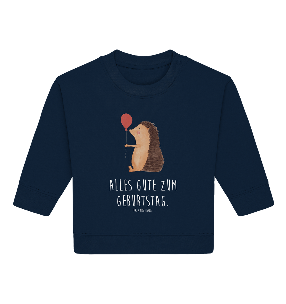 Organic Baby Pullover Igel mit Luftballon