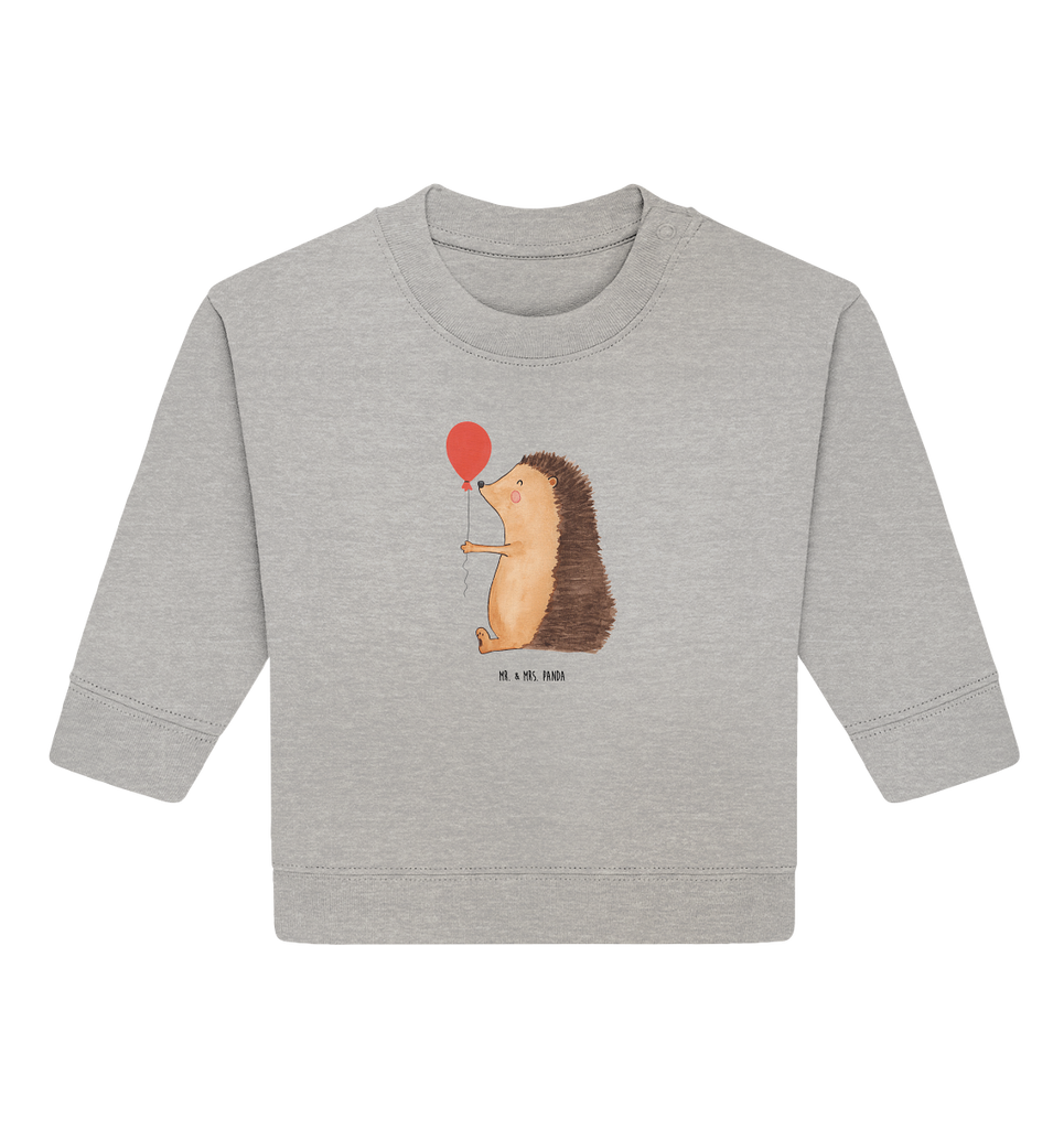 Organic Baby Pullover Igel mit Luftballon